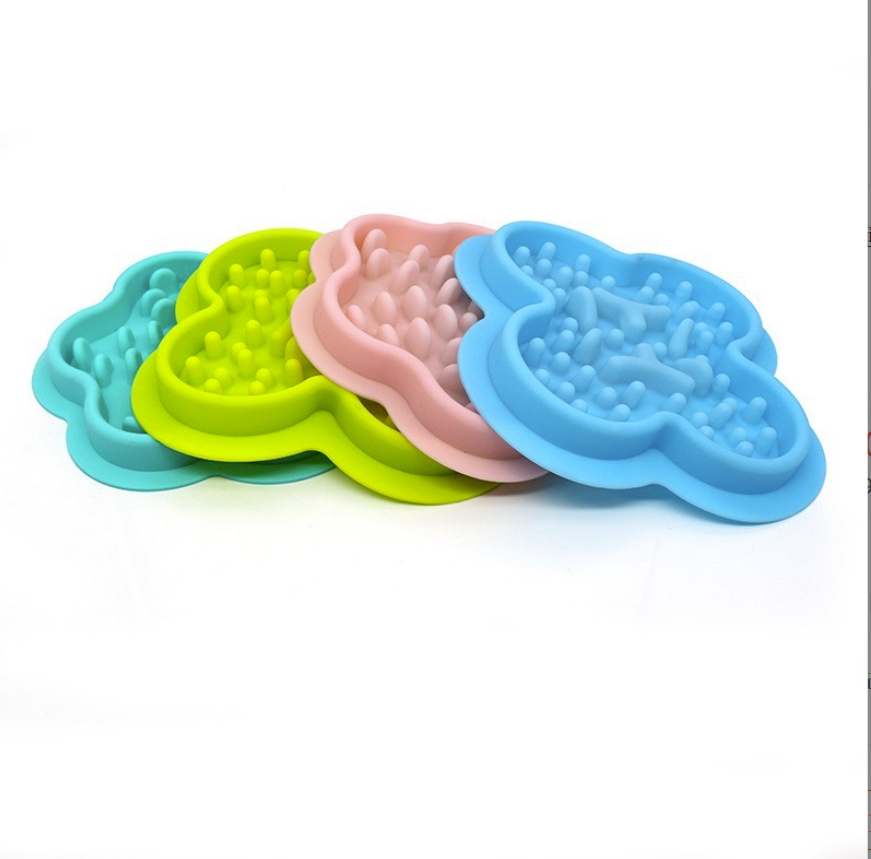 Silicone pet bowl
