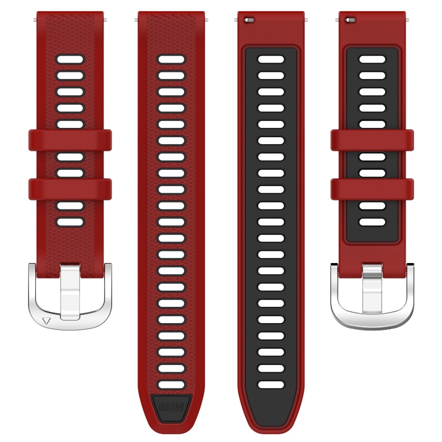Silicone watch band